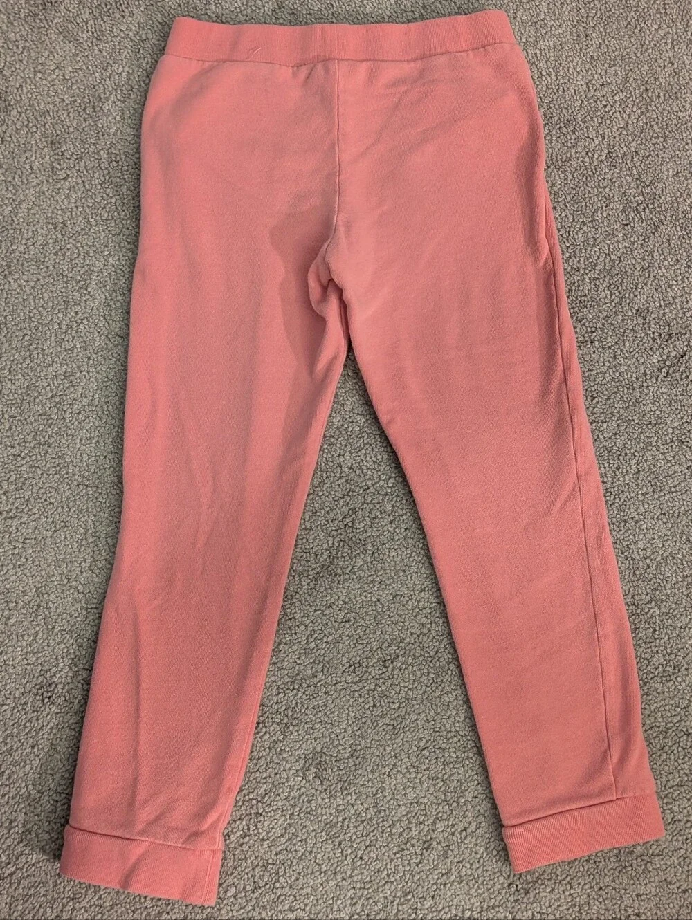 Carter's kids pink terry joggers size 5